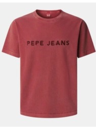 t-shirt με κοντά μανίκια pepe jeans pm5010162 meyer tee |