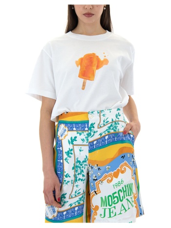 t-shirt με κοντά μανίκια moschino t-shirt women jeans |