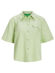 πουκάμισο με κοντά μανίκια jjxx 12270258 parrotgreen |