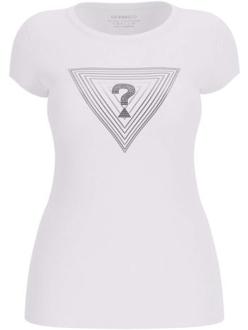 t-shirts & polos guess ss triangle ombre r3 tee | σε προσφορά