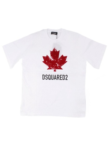 t-shirt με κοντά μανίκια dsquared dq2982 d00xm | σε προσφορά