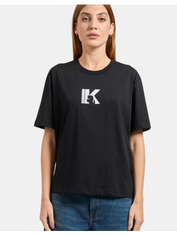 t-shirt με κοντά μανίκια karl lagerfeld a3w17094 |