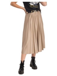 κοντές φούστες vila nitban midi skirt - sand shell |