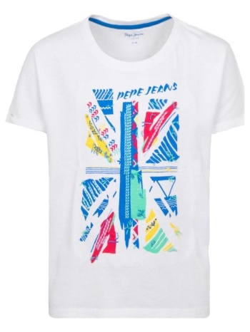 t-shirt με κοντά μανίκια pepe jeans pg502090 | σε προσφορά