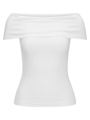 μπλουζάκια με μακριά μανίκια jjxx jxgigi off shoulder