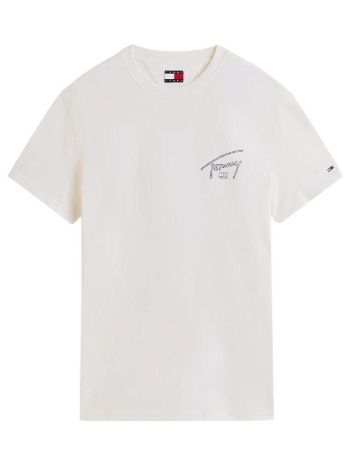 t-shirt με κοντά μανίκια tommy hilfiger dm0dm22320ybl |