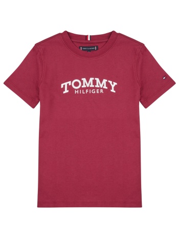 t-shirt με κοντά μανίκια tommy hilfiger monotype print