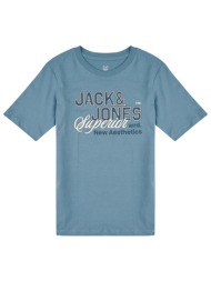 t-shirt με κοντά μανίκια jack & jones jjelogo tee ss o-neck