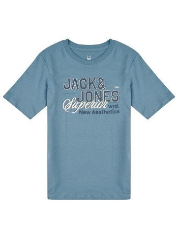t-shirt με κοντά μανίκια jack & jones jjelogo tee ss o-neck