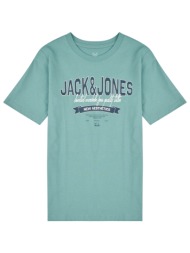 t-shirt με κοντά μανίκια jack & jones jjelogo tee ss o-neck