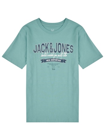 t-shirt με κοντά μανίκια jack & jones jjelogo tee ss o-neck