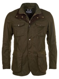 παλτό barbour ogston waxed cotton jacket - olive |