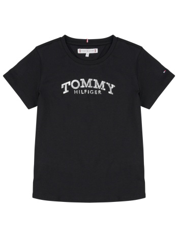 t-shirt με κοντά μανίκια tommy hilfiger tommy foil tee ss