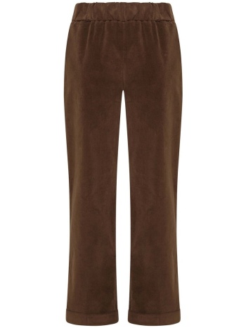 παντελόνια deha stretch velvet straight | σε προσφορά