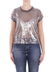 t-shirt με κοντά μανίκια manila grace c252py |