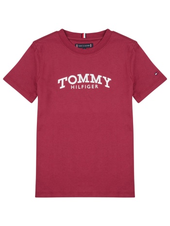 t-shirt με κοντά μανίκια tommy hilfiger monotype print