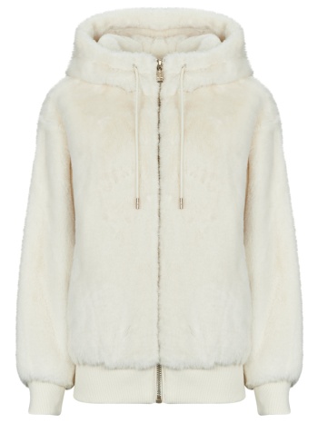 μπουφάν guess lucrezia faux fur