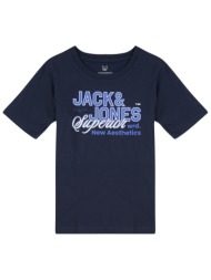 t-shirt με κοντά μανίκια jack & jones jjelogo tee ss o-neck