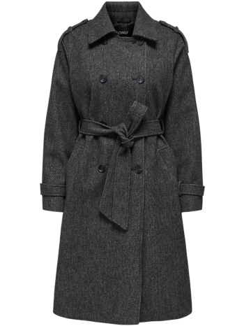 παλτό only onlasta trenchcoat otw 15363034 | σε προσφορά