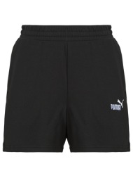 shorts & βερμούδες puma ess small no. 1 logo 5` high-waist shorts tr