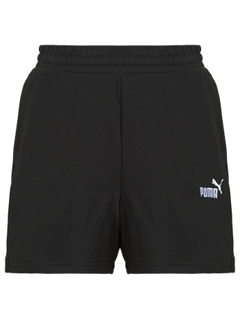 shorts & βερμούδες puma ess small no. 1 logo 5` high-waist