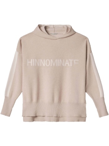 φούτερ hinnominate maglia capp c/bande in contrasto logo in σε προσφορά