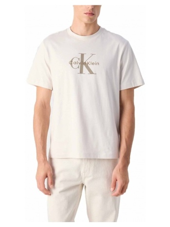 t-shirt με κοντά μανίκια calvin klein jeans hero monologo σε προσφορά