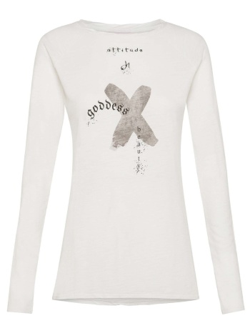 μπλουζάκια με μακριά μανίκια deha graphic long sleeve σε προσφορά