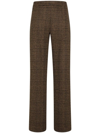 παντελόνια deha check jacquard palazzo | σε προσφορά