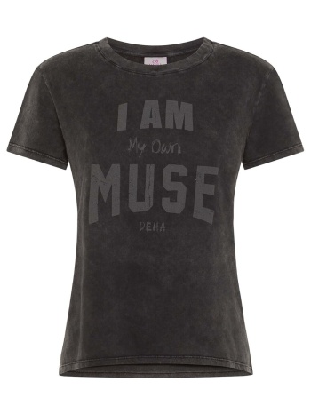 t-shirt με κοντά μανίκια deha marbled graphic t-shirt | σε προσφορά