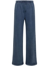 παντελόνα deha marbled palazzo sweatpants |