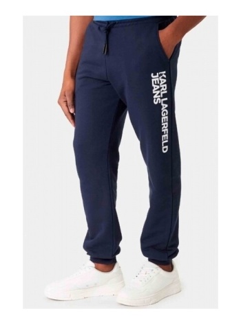 παντελόνια chino/carrot karl lagerfeld klj text logo slim σε προσφορά