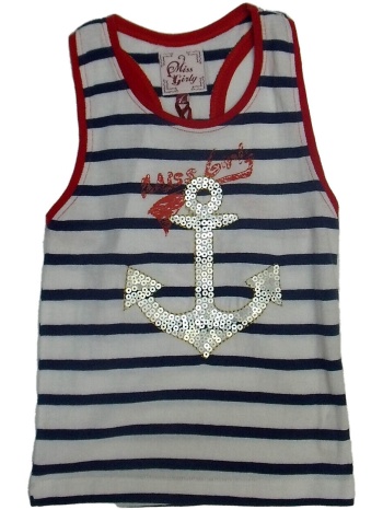 αμάνικα/t-shirts χωρίς μανίκια miss girly débardeur fille σε προσφορά