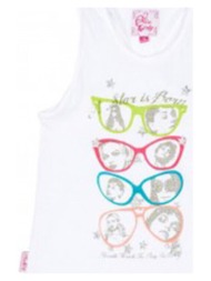 αμάνικα/t-shirts χωρίς μανίκια miss girly débardeur fille faydo |