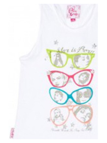 αμάνικα/t-shirts χωρίς μανίκια miss girly débardeur fille σε προσφορά