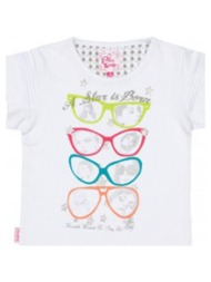 t-shirt με κοντά μανίκια miss girly t-shirt manches courtes fille fistar |