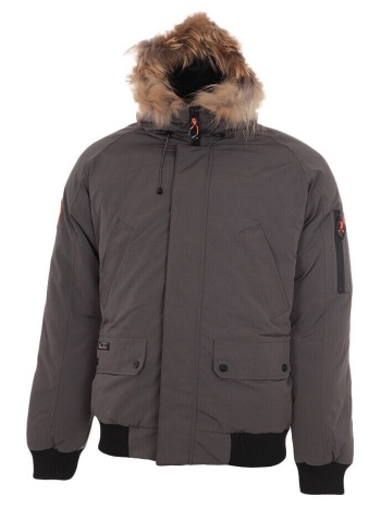 παρκά peak mountain parka de ski vraie fourrure homme caloz σε προσφορά