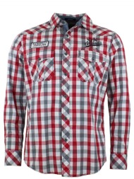 πουκάμισο με κοντά μανίκια srk chemise homme camdry |