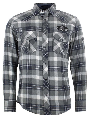 πουκάμισο με κοντά μανίκια srk chemise homme cefly | σε προσφορά