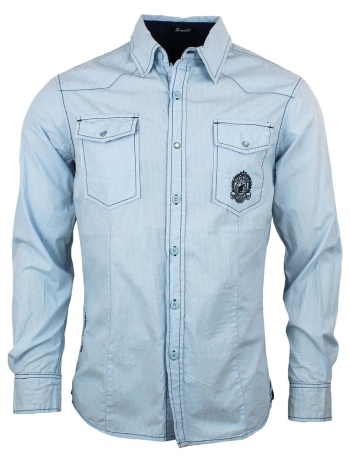 πουκάμισο με κοντά μανίκια srk chemise homme clank | σε προσφορά