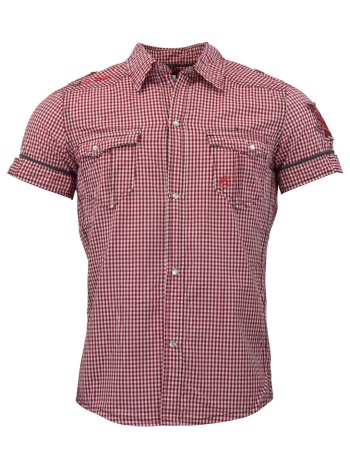 πουκάμισο με κοντά μανίκια srk chemise homme cotine | σε προσφορά