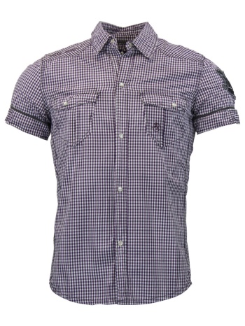 πουκάμισο με κοντά μανίκια srk chemise homme cotine | σε προσφορά