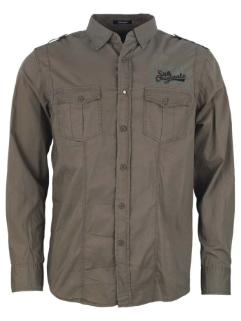 πουκάμισο με κοντά μανίκια srk chemise homme cotrace | σε προσφορά