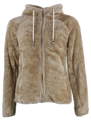 fleece peak mountain blouson polaire à capuche femme alanzo σε προσφορά