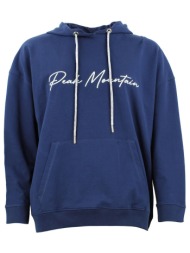φούτερ peak mountain sweat à capuche femme alauren |