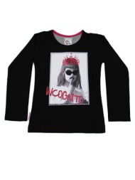 μπλουζάκια με μακριά μανίκια miss girly t-shirt manches longues fille fonito |