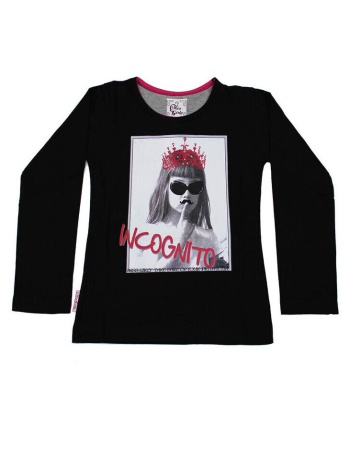 μπλουζάκια με μακριά μανίκια miss girly t-shirt manches σε προσφορά