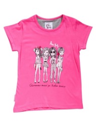 t-shirt με κοντά μανίκια miss girly t-shirt manches courtes fille frigirly |