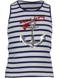 αμάνικα/t-shirts χωρίς μανίκια miss girly débardeur fille fanchon |