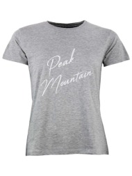t-shirt με κοντά μανίκια peak mountain t-shirt manches courtes femme atresor |